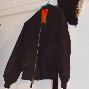 Alpha Industries Bomber Jacket Reversible  Black/Orange